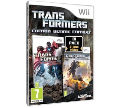 Transformers la face cach&eacute;e de la lune + Aventures sur Cybertron Wii