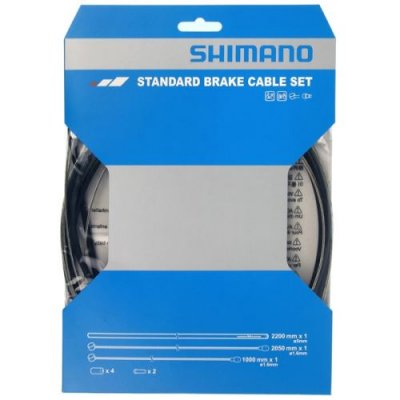 SHIMANO Transmission frein route/vtt  noir (2 cables+ 1 gaine )