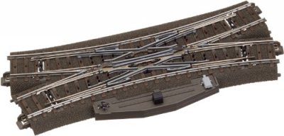 MARKLIN Travers&eacute;e-jonction double Longueur: 188.3 mm 24.3 &deg; M&auml;rklin 24624
