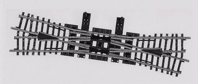 MARKLIN Travers&eacute;e-jonction, double Longueur: 225 mm Rayon:902.4 mm 14.43 &deg; M&auml;rklin 2275