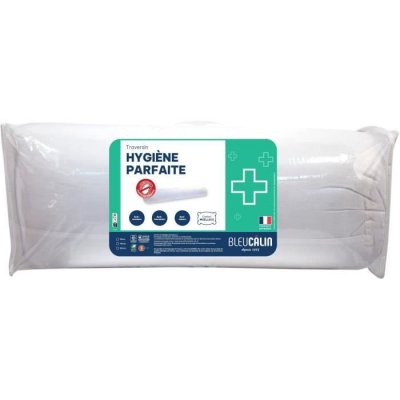 BLEU CALIN Traversin  hygi&egrave;ne parfaite 90cm