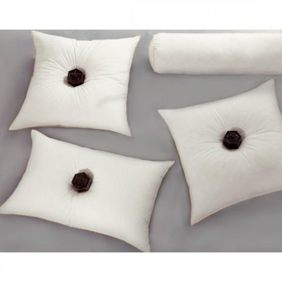 BECQUET Traversin moelleux en coton blanc L. 90