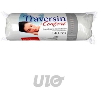 DOUCEUR D INTERIEUR Traversin uni confort en polyester 140 cm Blanc 140 cm - Blanc