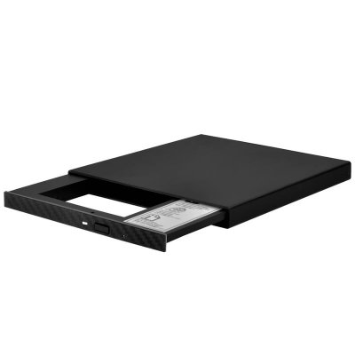 SILVERSTONE Treasure TS14 - Adaptateur pour baie de stockage - 5,25"" Slim Line &agrave; 2,5"" - noir