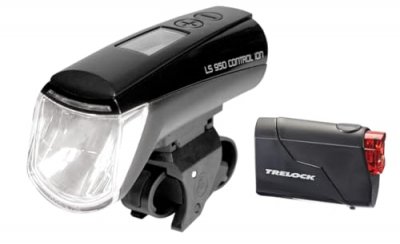 TRELOCK  8004522 LS 950/720&nbsp;Kit d'&eacute;clairage&nbsp;&agrave; Batterie Noir