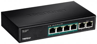 TRENDNET  5 Port Power Over Ethernet 40w Switch Noir