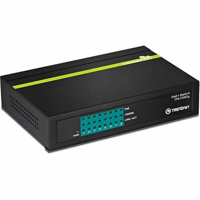 TRENDNET  8 Port Power Over Ethernet+ Gigabit Greenet Switch Noir