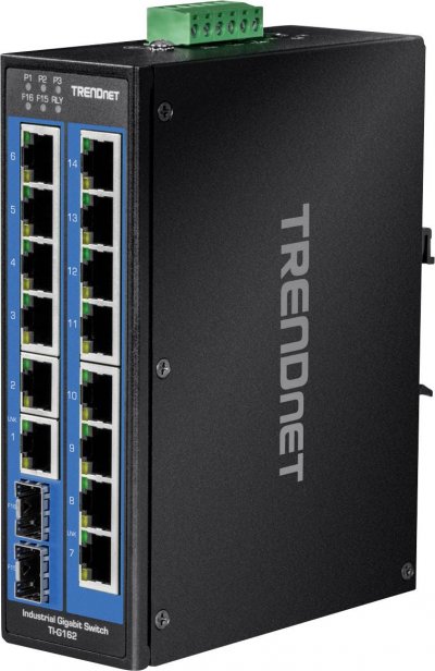 TRENDNET  Routeur filaire 16Port Industrial GIGABIT CPNT