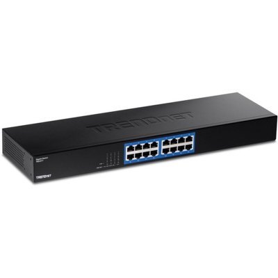 TRENDNET  TEG S17 - Commutateur - 16 x 10/100/1000 - Montable sur rack