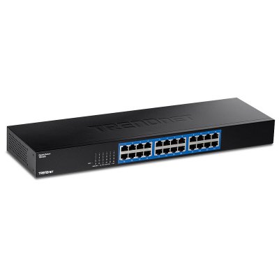 TRENDNET  TEG S25 - Commutateur - 24 x 10/100/1000 - Montable sur rack