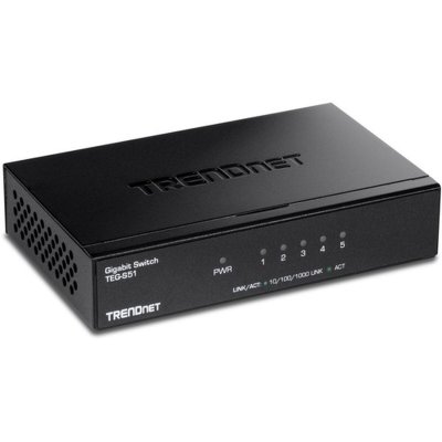 TRENDNET  TEG-S51 - Switch 5 ports Gigabit