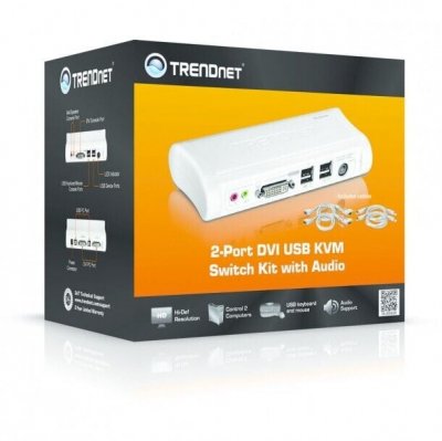 TRENDNET  TK-204UK commutateur &eacute;cran, clavier et souris