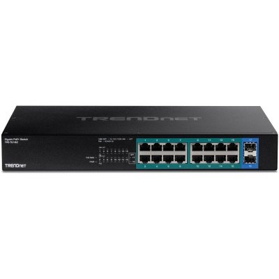 TRENDNET  Tpe-tg182 18 Port Switch 240w Argent&eacute;