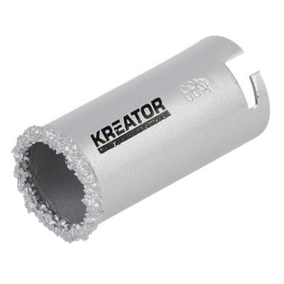 KREATOR Tr&eacute;pan carbure &agrave; pierre et c&eacute;ramique &Oslash; 73mm
