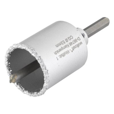 WOLFCRAFT Tr&eacute;pans Ma&ccedil;onnerie Traversants Et Pr&ecirc;ts &Agrave; L'Emploi &Oslash; 53Mm - 