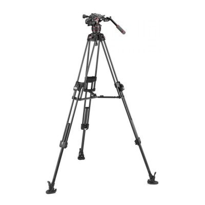 MANFROTTO Tr&eacute;pied Fast Twin 645 Carbone + Rotule Nitrotech s&eacute;rie 608