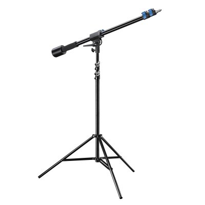 WALIMEX PRO Tr&eacute;pied girafe walimex avec contrepoids, 100-170 cm