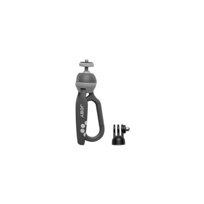 JOBY Tr&eacute;pied Mini -  - HandyPod Clip - Compatible GoPro - Mousqueton Int&eacute;gr&eacute; - Pieds Repliables