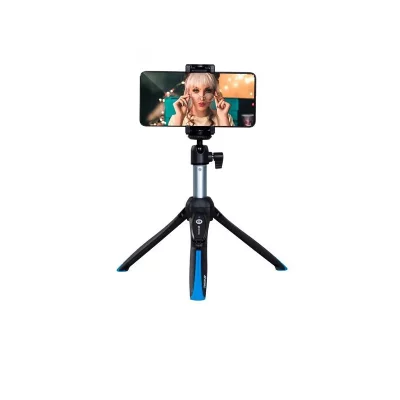 BENRO Tr&eacute;pied photo et vid&eacute;o  BK15 Tr&eacute;pied de table et Selfie Stick