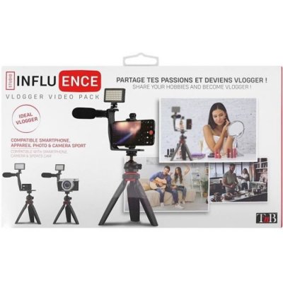 TNB Tr&eacute;pied photo et vid&eacute;o  PACK VLOGGER