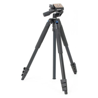 SLIK Tr&eacute;pied  Sprint Pro III Noir avec t&ecirc;te 3 Axes SH-704E