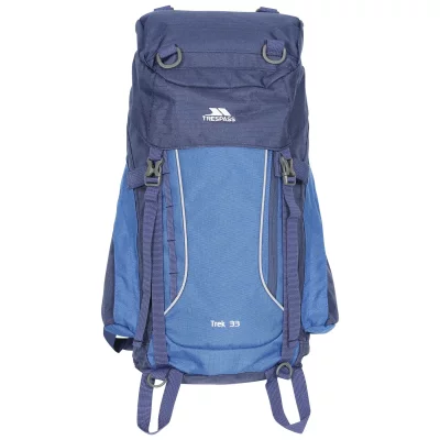 TRESPASS  Trek 33 Sac &agrave; Dos Mixte Adulte, Bleu &Eacute;l&eacute;ctrique, 33 l
