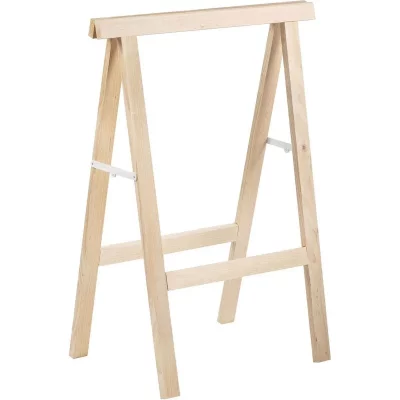 ASTIGARRAGA Tr&eacute;teau professionnel pin massif brut  - Hauteur 1 m