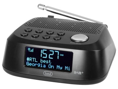 TREVI  radio-r&eacute;veil dab rc-80d4 noir