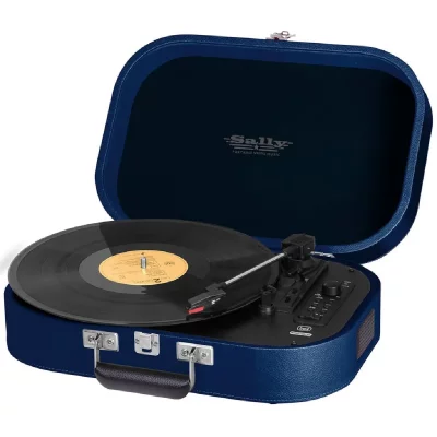 TREVI  Tourne-disque portable MP3 TT 1020 BT Bleu TR-011