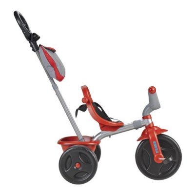 FEBER Tricycle  Evo Trike 3 en 1 Plus Sport Rouge et Gris