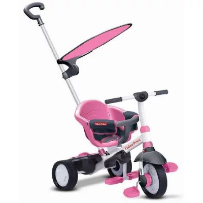 SMARTRIKE Tricycle Fisher Price  3 En 1 Charm Rose