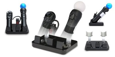 BIGBEN INTERACTIVE Tridock 3-in-1 syst&egrave;me d'alimentation pour PS Move