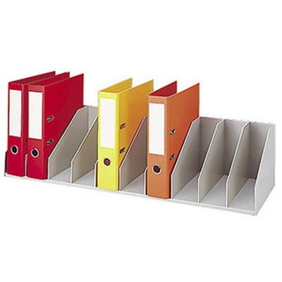 PAPERFLOW Trieur 10 cases fixes largeur 90 cm - gris