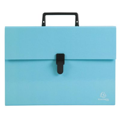 EXACOMPTA Trieur Avec Poign&eacute;e Pastel Mod&egrave;le Al&eacute;atoire  - Le Trieur Coloris Al&eacute;atoire