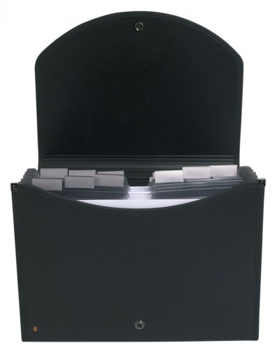 EXACOMPTA Trieur valisette exacase 13c coloris noir
