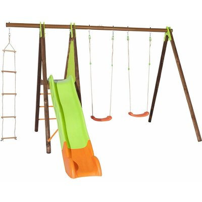 TRIGANO  Portique Bois/M&eacute;tal Techwood Premium Xalto