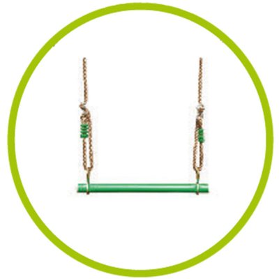OUTDOOR TOYS TRIGANO - Trap&egrave;ze pour Portique 190/250m - En m&eacute;tal - Mixte - A partir de 3 ans