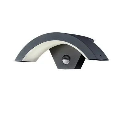 TRIO  - Applique de jardin led Ohio avec capteur - Noir