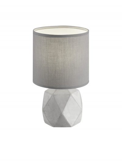 TRIO LIGHTING Trio - Lampe &agrave; poser design Pike - Gris