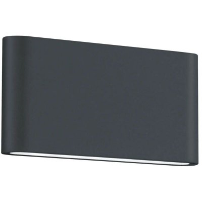 TRIO  Thames Ii Applique Murale Ext&eacute;rieure Moderne 17cm 2 Lumi&egrave;res Anthracite 3000k Ip54