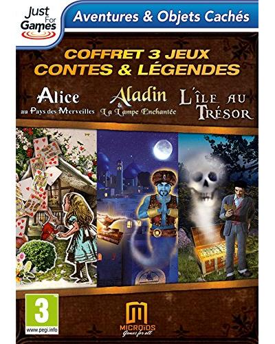 Triple pack : Aladin + Alice au Pays des Merveilles + L'&icirc;le au Tr&eacute;sor