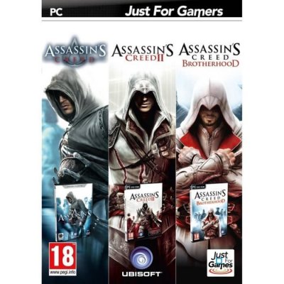 Triple pack : Assassin's Creed + Assassin's Creed II + Assassin's Creed : Brotherhood