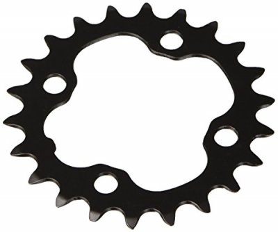 SHIMANO Triple Plateau  Deore FCM590 9v - Noir} - 4-Bolt, Noir}