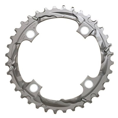 SHIMANO Triple Plateau  SLX FCM660 9 vitesses - Noir} - 4-Bolt, Noir}