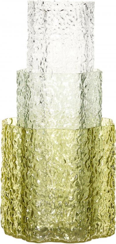 HUBSCH INTERIOR Triple vase  (x3)