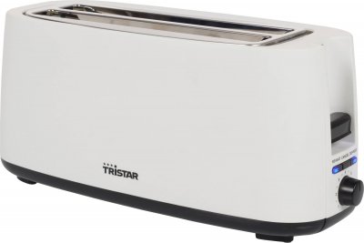 TRISTAR  BR-1057 Grille-pain &agrave; tranches longues &agrave; 2 fentes 1400 W