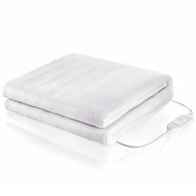 TRISTAR  couverture &eacute;lectrique bw-4752 160 x 140 cm 2 x 60 w blanc 417945