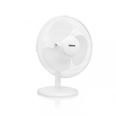 TRISTAR  -  ventilateur table d30 oscillant 3v blanc ve5724