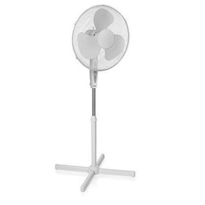 TRISTAR  - ventilateur sur pied 40cm 45w 3 vitesses blanc ve5898 -