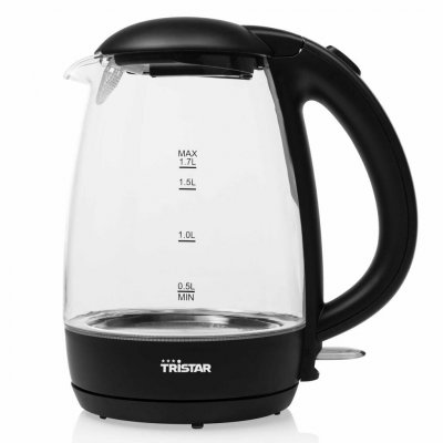 TRISTAR  WK-3400 - Bouilloire - 1.7 litres - 2.2 kWatt - transparent 